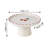 11 Piece Stitch Rim Cherry & Polka Dot Ceramic Dinnerware Set