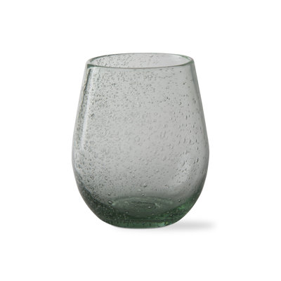 Eradu 14 oz. Handmade Stemless Wine Glass