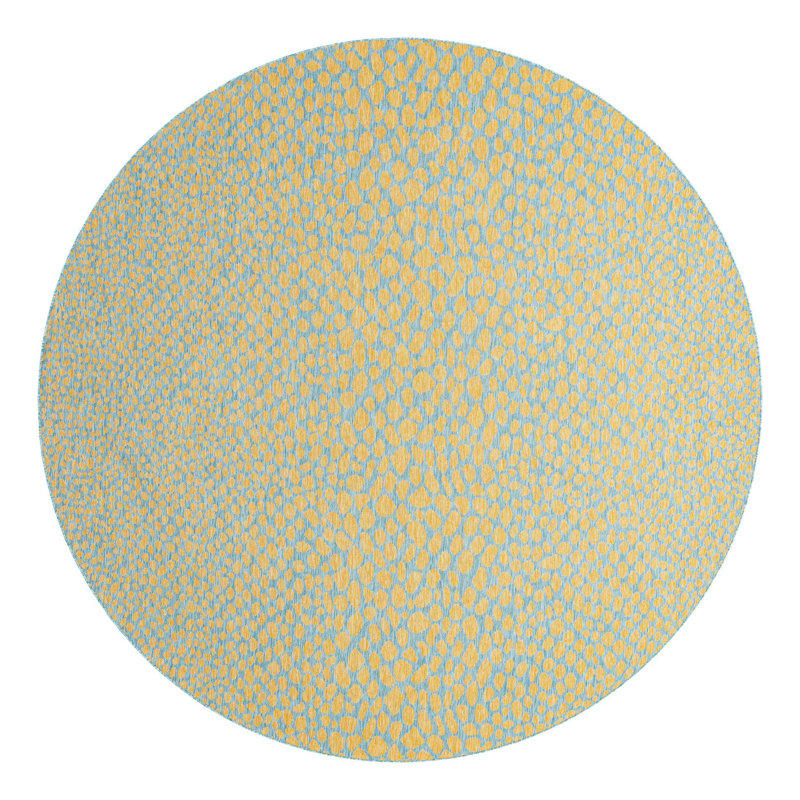 Tapis d'extérieur Jill Zarin Cape Town, Rond 10 pi 8 po