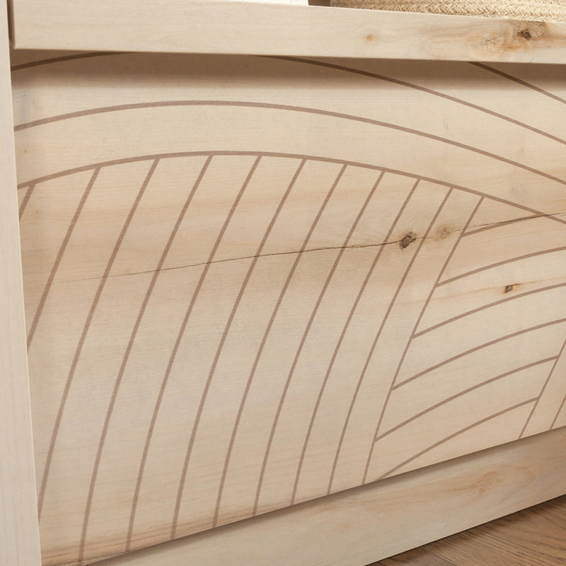 Night Stand, Brown Finish