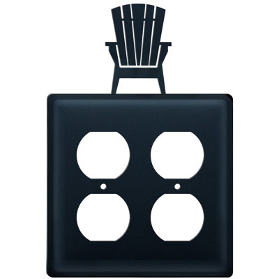 Adirondack 4-Gang Duplex Outlet Wall Plate