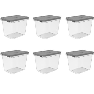 Wayfair Basics Latched Storage Container 29 Qt