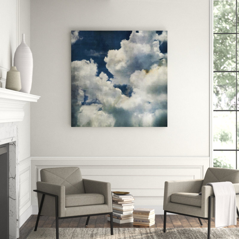 Cloudy Sky Print by Barclay Butera, Outdoor, 40" H x 40" W
