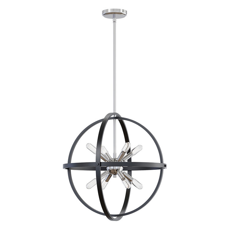 Renfro 8-Light 20.5” Wide Sphere Pendant Chandelier