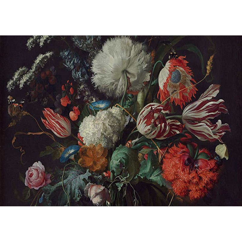Papier peint floral Xzavious, L 106 po x l 187 po