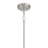 Vilna 1-Light Pendant in Brushed Nickel-1414846580