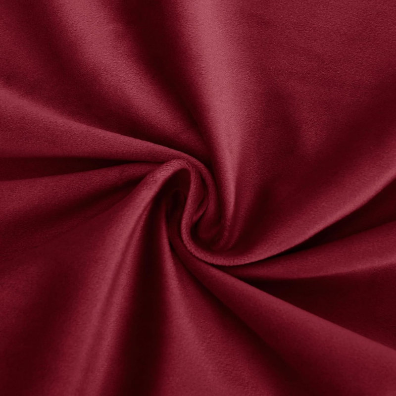 Velvet Curtains 96 Inches With Tiebacks - Elegant Room Darkening Bundleable Grommet Window Curtains Neutral Style Window Dressing For Bedroom/Living Room, W52 X L96, 2 Panels