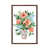 Classic Brown Wood Floater Framed