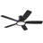 52" Flush Mount Modern Ceiling Fan With Lights And Remote Control, Reversible And 5 Dual-sided Blades-498187551