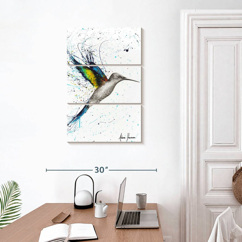 Colibri heureux Brampt, H 32 po x l 20 po