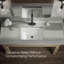 Robinet de lavabo de salle de bain monocommande Tone-94619874