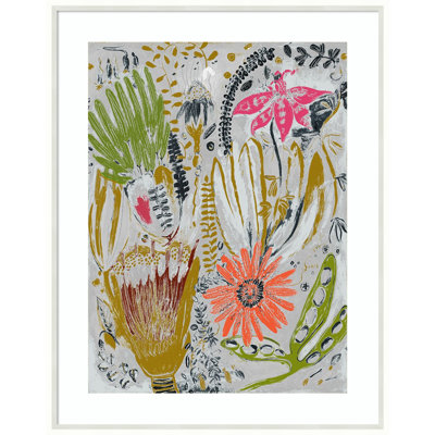 Tropical Blooms I Print by Maya Woods