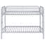 Lit superposé simple Celeste Silver-1410060056