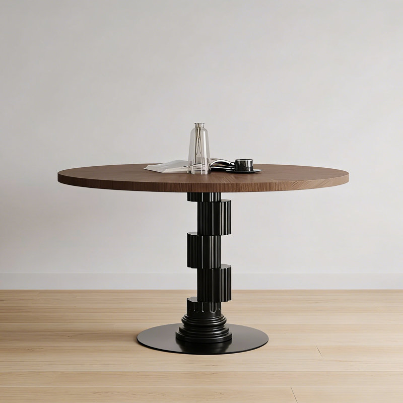 Table de salle à manger, H 29,52 po x L 51,18 po x l 51,18 po