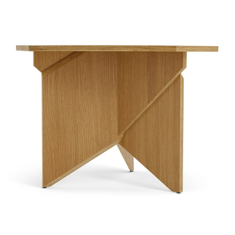 Frank Lloyd Wright Rockford Table, Oak Wood