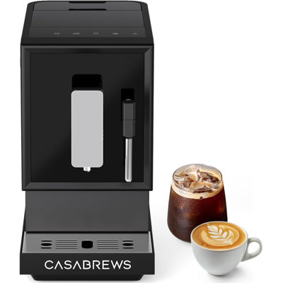 Machine à espresso automatique Casabrews avec moulin et mousseur à lait à écran tactile