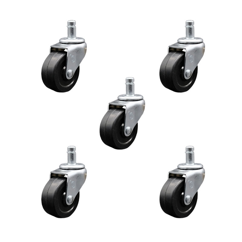 Rubber Wheel Grip Ring Stem Caster