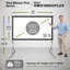 Yard Master Plus Series Portable Projection Screen-101302664