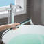 Robinet de baignoire monocommande à fixation au sol avec douche à main-82601657