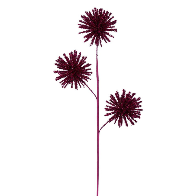 Jet de 23 po Spike, comprend 2 pièces par sac., Rose foncé