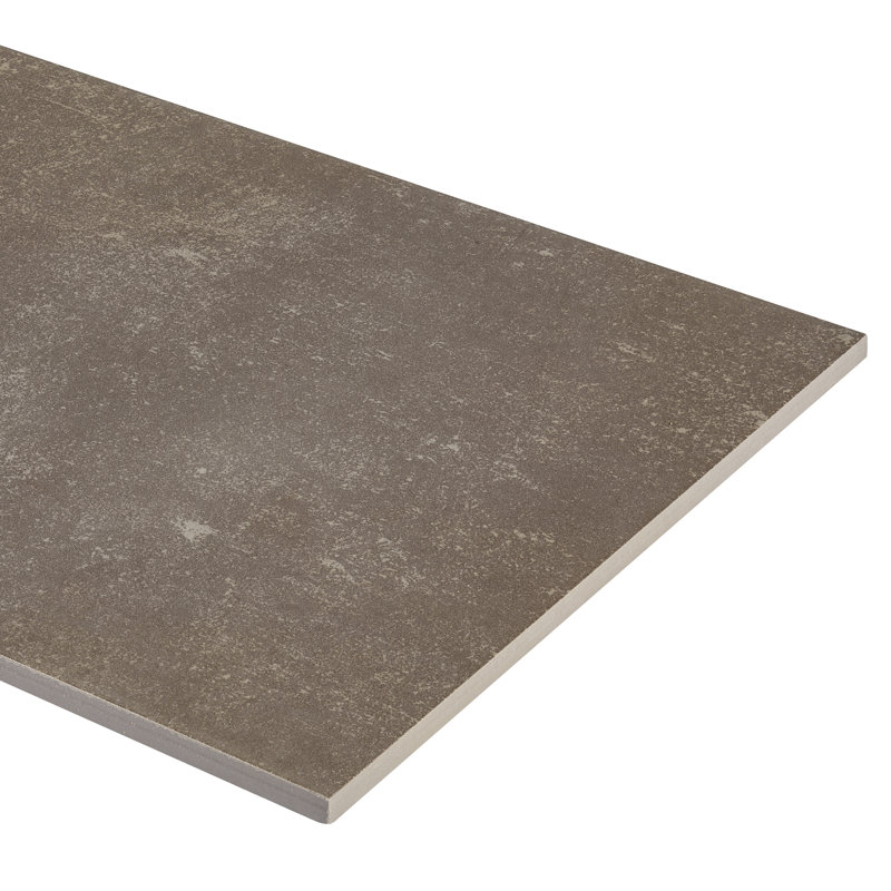 Poetic License 12" x 24" Porcelain Stone Look Wall & Floor Tile, Brown