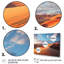 USA Desert Sands In Blue Sky, reproduction d'art sur toile-379602059-466847534