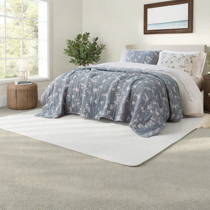 Ensembles de literie de qualité supérieure, courtepointe en jacquard de coton très grand confort moderne