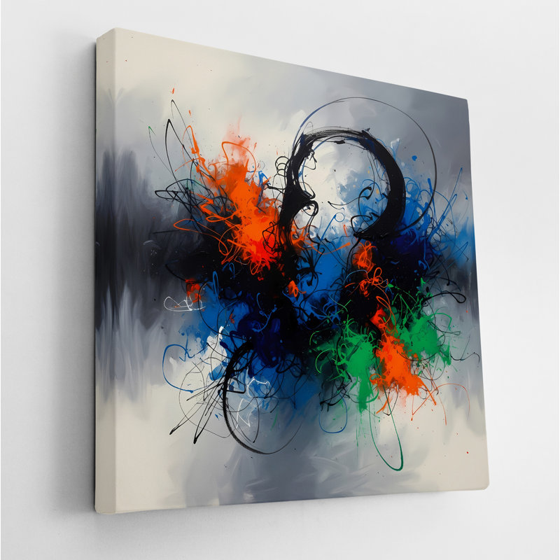 Tangled Energy, 24" H x 24" W