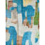 Tapis décoratif moderne multicolore à motifs abstraits de la collection Barcelona-891135093