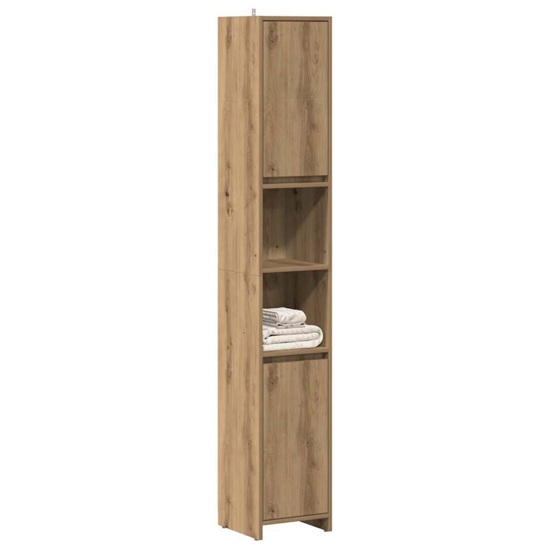 Dorival Linen Cabinet, Artisan Oak