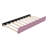 Twin Size Upholstered Daybed with Ergonomic Design Backrest and Trundle-1136942628