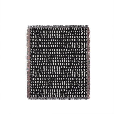 Kola Abstract Print Cotton Throw Blanket