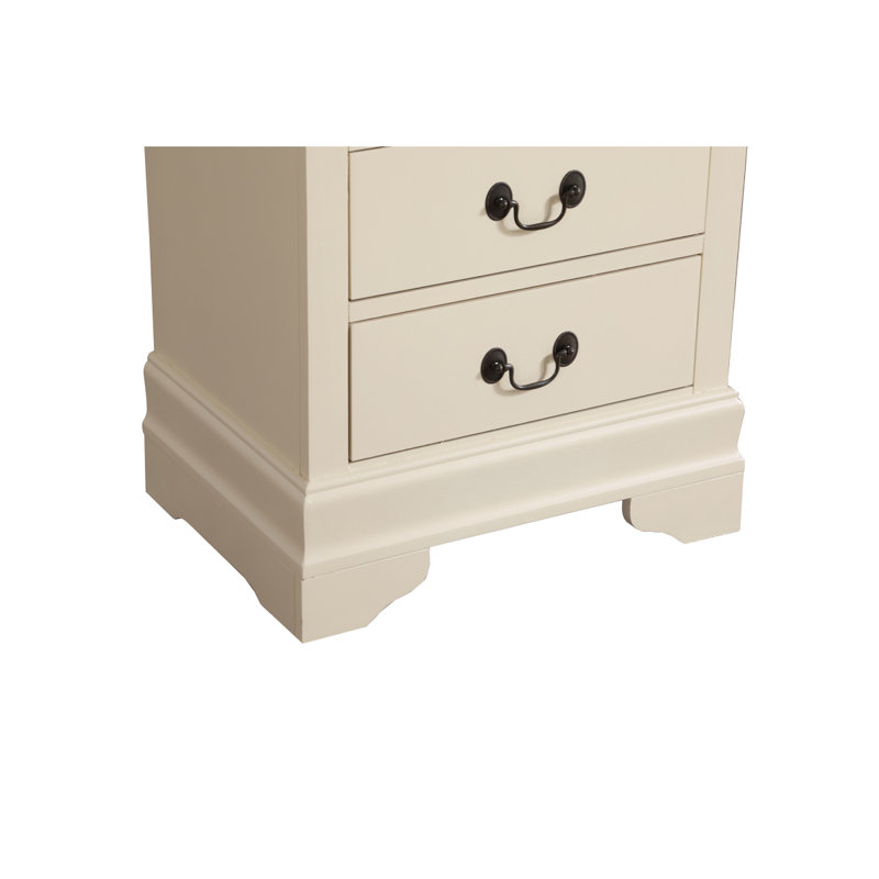 Commode à linge Louis Phillipe, Beige