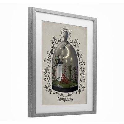 «Spooky Season Dome», reproduction imprimée sous verre