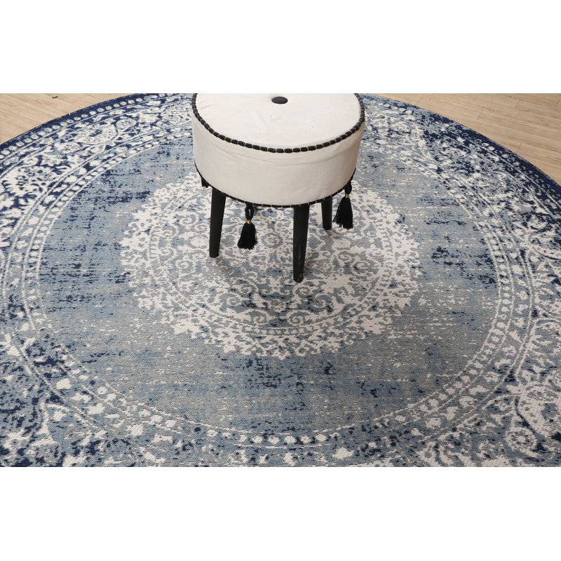 Round Durban Persian Hand Woven Area Rug, Round 200cm