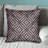 Beige Brown Embroidered Throw Pillow Cover Set 20x20 – Elegant Christmas Decor for Sofa Bed & Room