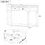 Console, table d'entrée, table de vestibule avec tiroirs et tablette de rangement Culverhouse-1298829048-1323392742