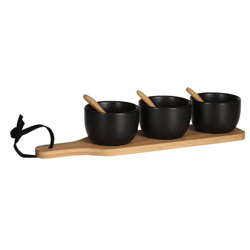 Gracie Oaks Cardiff Ceramic Divided Serving Dish