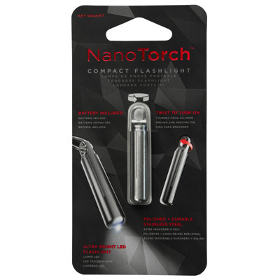 KeySmart 0.9'' W Silver Key Chain
