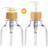Bamboo Bathroom Accessories Set 4 Pcs Clear