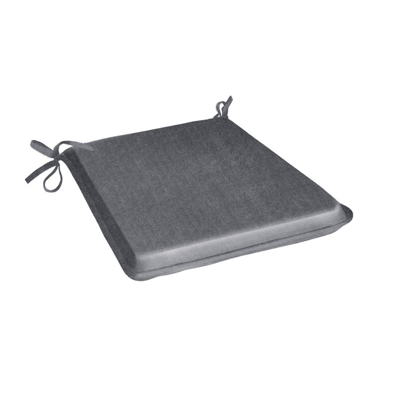 Aprilette Water Repellent Outdoor Seat Cushion, Grey