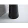 34.62" Tall Ceramic Circular Pedestal Bathroom Sink with Overflow