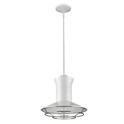 Luminaire suspendu 1 lumière à cône simple Crespin