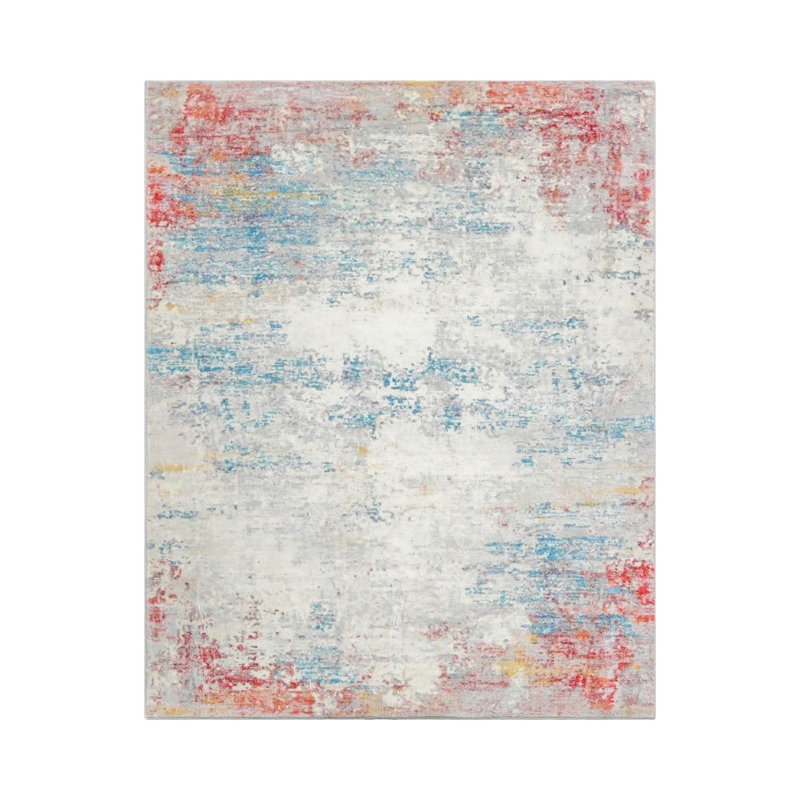 Chrissandra Abstract Rug, Rectange 5' x 7'