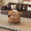 Table basse à plateau relevable Farmhouse Brown