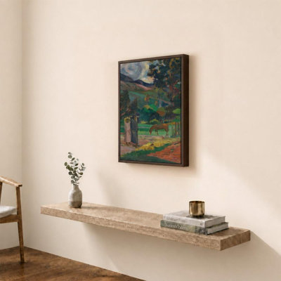 Paysage de Tahiti par Paul Gauguin - Impression sur toile