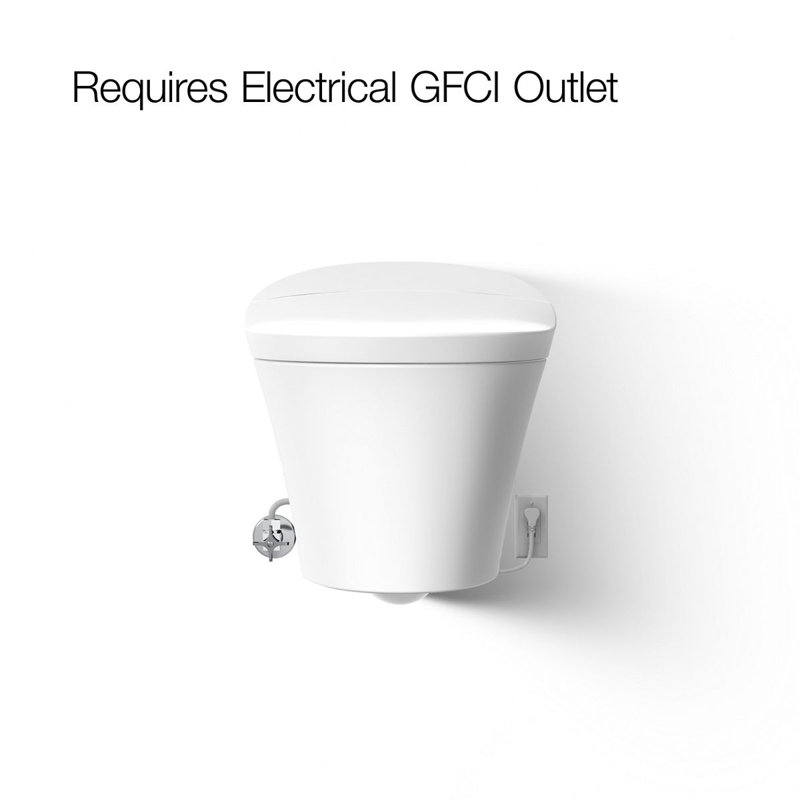 Veil® Intelligent Wall-Hung Toilet with Touchless Flush