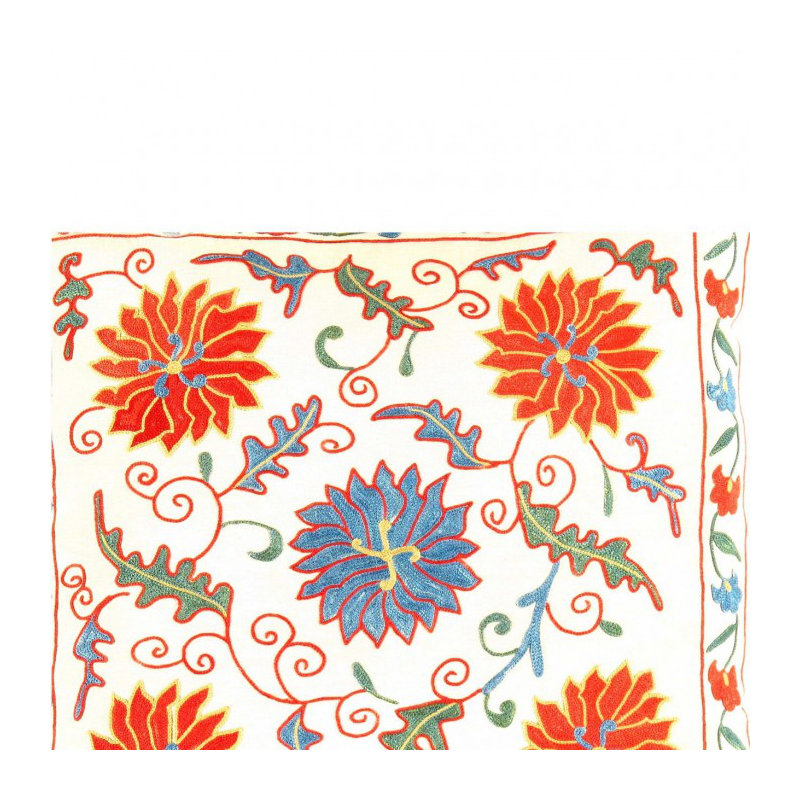 Coussin TS 192 Ivory Suzani Turkish