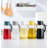  Asvel 22oz Glass Single Oil / Vinegar Cruet-1285101043