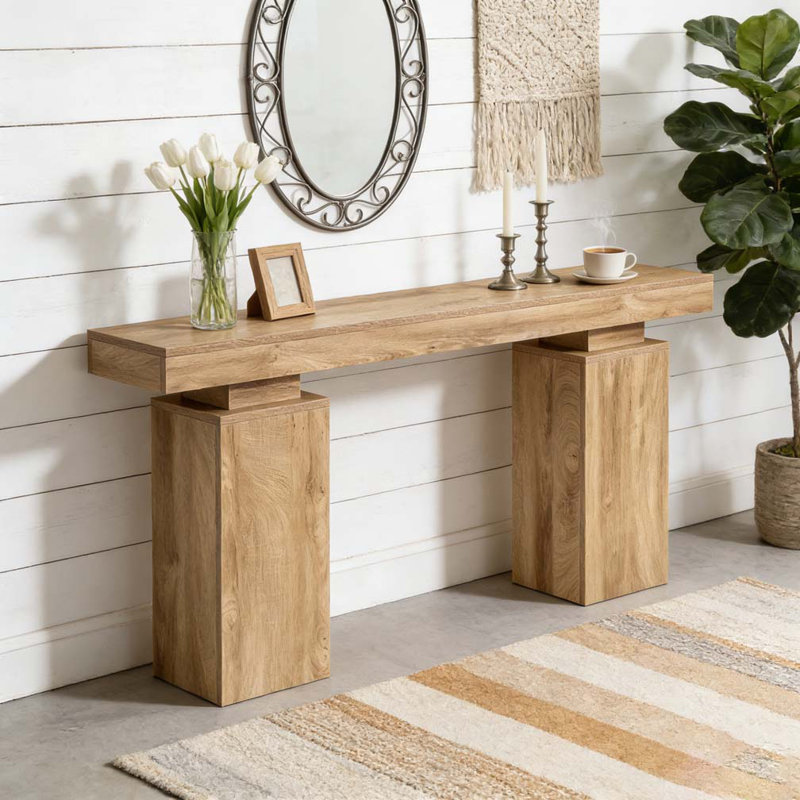 Console en bois